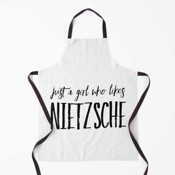 Item preview, Just A Girl Who Likes Nietzsche designed and sold by HalpinDesign.