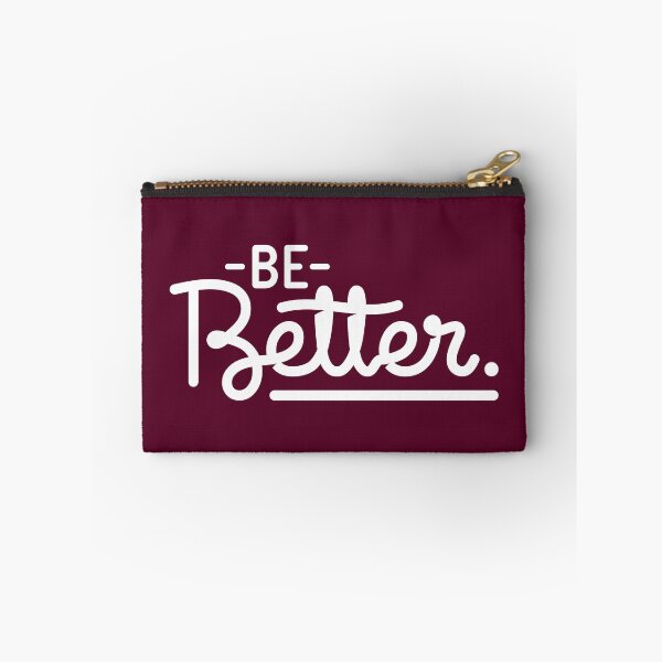 Item preview, Be Better Motivational Quote (Burgundy Background) designed and sold by Sorrrry.