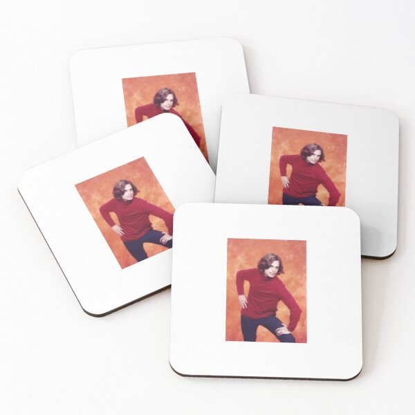 Item preview, matthew gray gubler red shirt pose designed and sold by indse.