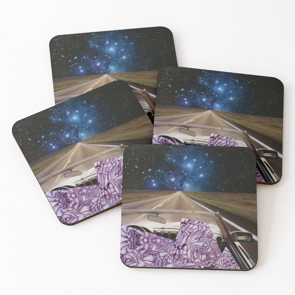 Item preview, Coasters (Set of 4) designed and sold by RICOLLAGE.