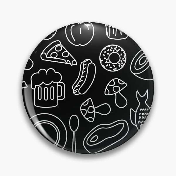 Item preview, Great black and white food | for foody people designed and sold by TheAlmighty1.