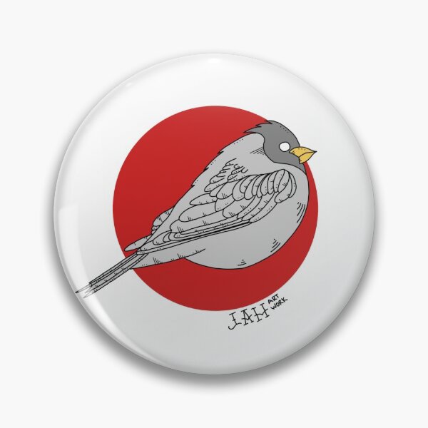 Item preview, Perched finch designed and sold by JAHartworkStore.