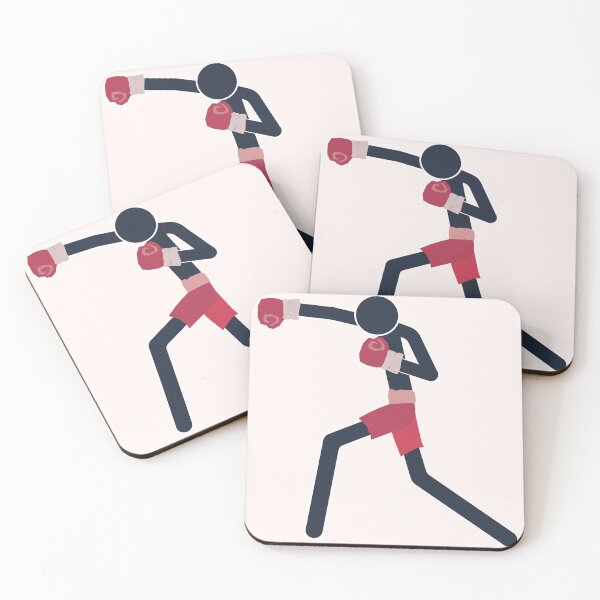 Item preview, Stickman Boxing designed and sold by AjingDesigns.
