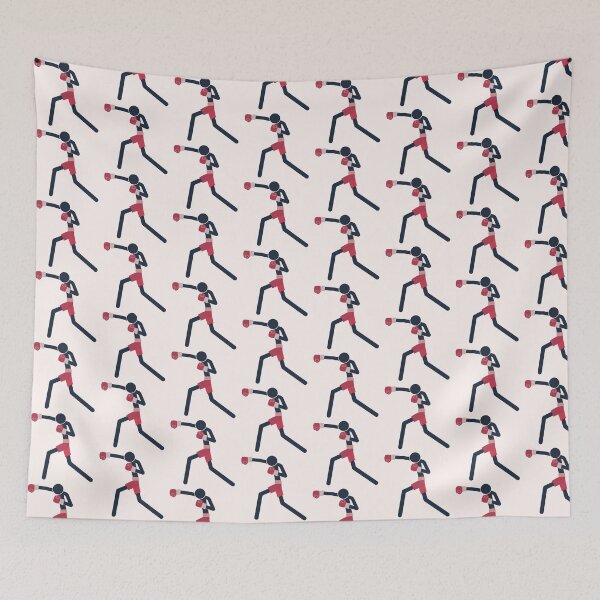 Item preview, Stickman Boxing designed and sold by AjingDesigns.
