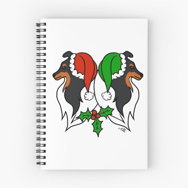 Item preview, Christmas Shelties - Tricolour designed and sold by AllisonBegnell.