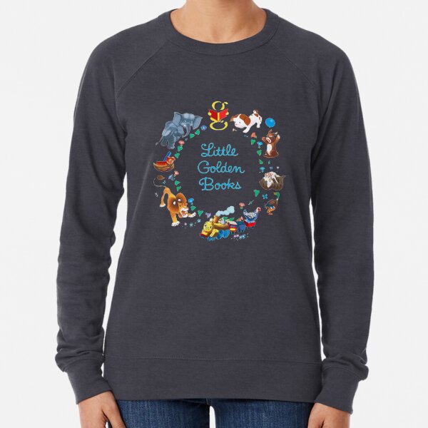 Pequeños libros dorados Sudadera ligera