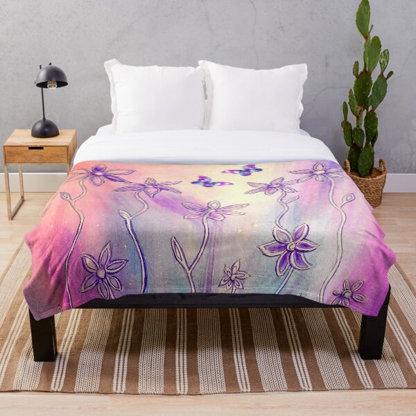 Butterfly Joy Throw Blanket