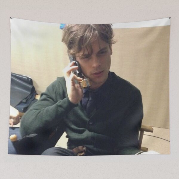 Item preview, spence on the phone designed and sold by viripasta.
