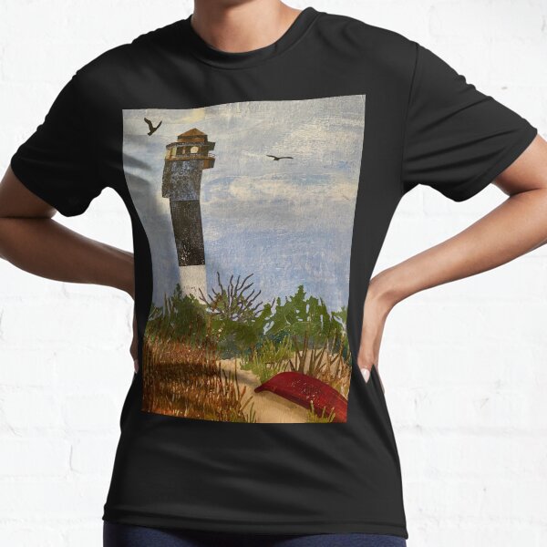 Sullivans Island Lighthouse Active T-Shirt