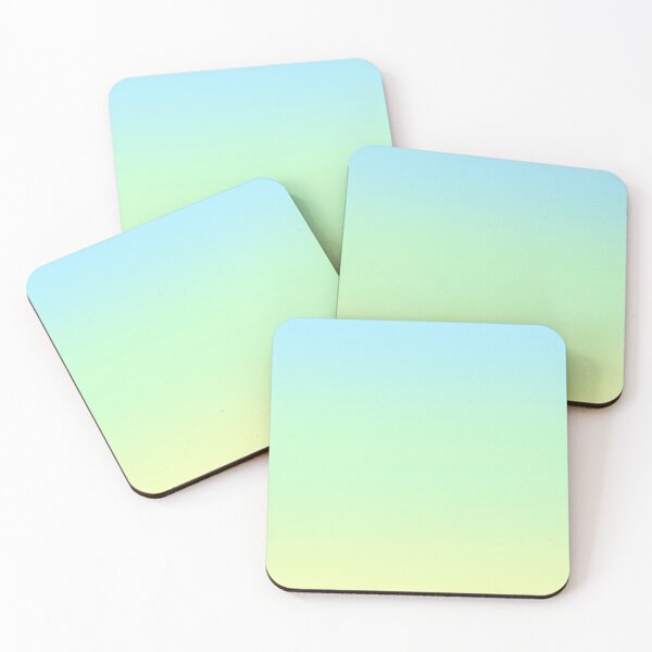 Item preview, Blue Green Yellow Pastel Gradient designed and sold by BlusparkStudio.