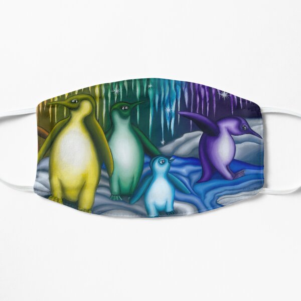 Penguin Party Flat Mask