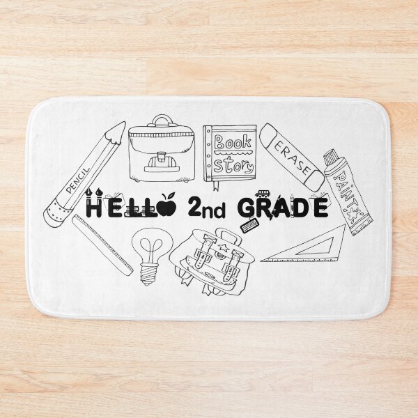 Item preview, Hello 2nd Grade, Back to School designed and sold by marosharaf.