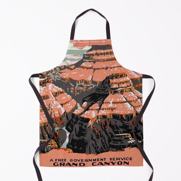 Item preview, Grand Canyon National Park retro poster designed and sold by CorasPosters.