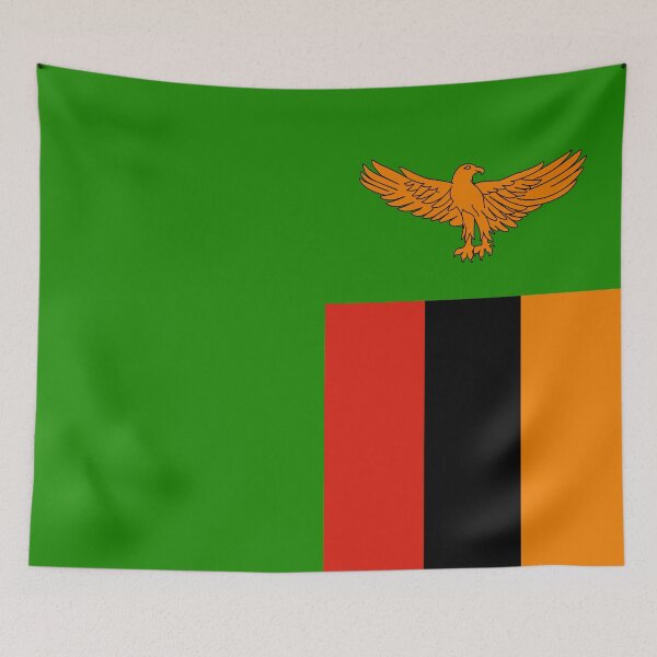 Item preview, Zambia Flag  designed and sold by flagshop.