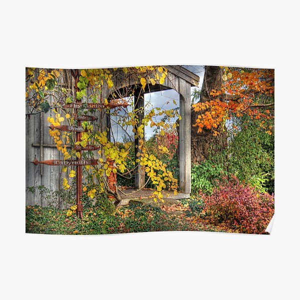 All Signs Point to Fall Poster
