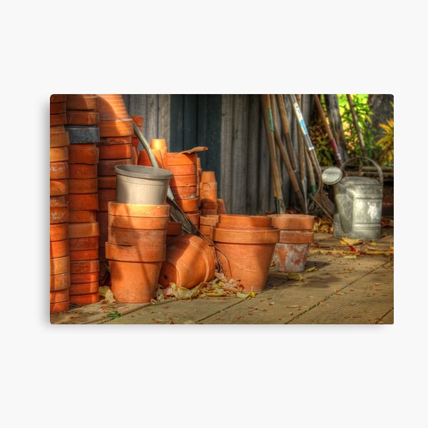 The Potting Shed Canvas Print