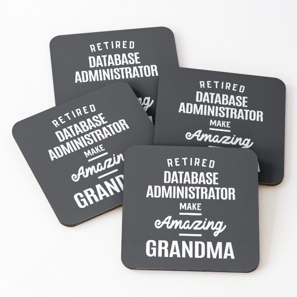 Item preview, Retired Database Administrator Job Title Grandma Gift designed and sold by cidolopez.