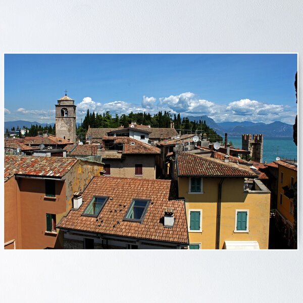 Item preview, Sirmione rooftops designed and sold by Elena Skvortsova.