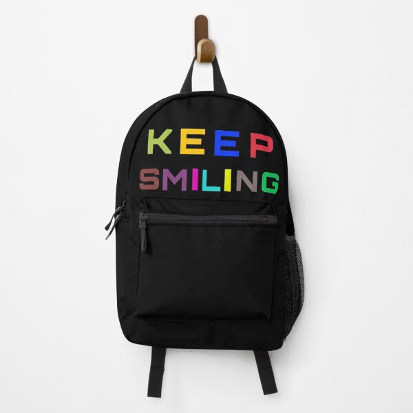 Item preview, Keep Smiling - Colorful Happy Quote designed and sold by Mr Wolf.
