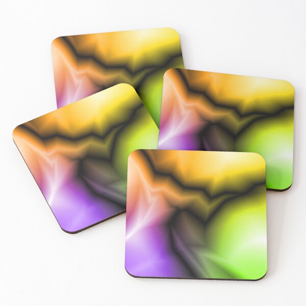 Item preview, Neon space sparkling lightning from violet zigzags and bright spots. designed and sold by Grachyhamr.