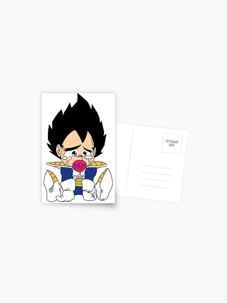 Vegeta Baby Goku Dragon Ball Postcard By Gtix09 Redbubble