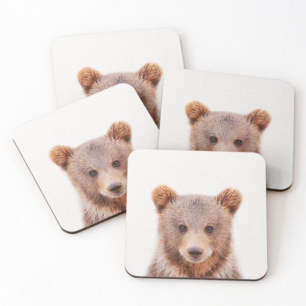 Item preview, Baby Bear, Woodland Nursery Decor, Baby Animals Art Print by Synplus designed and sold by synplus.