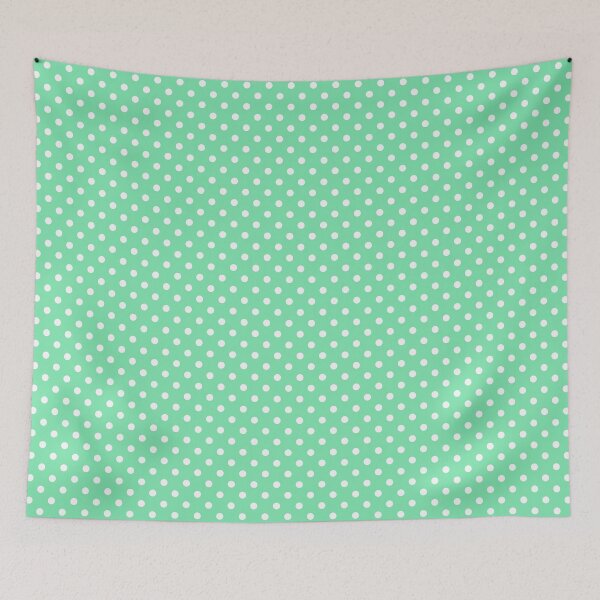 Item preview, Aquamarine Polka Dot Pattern designed and sold by BlusparkStudio.