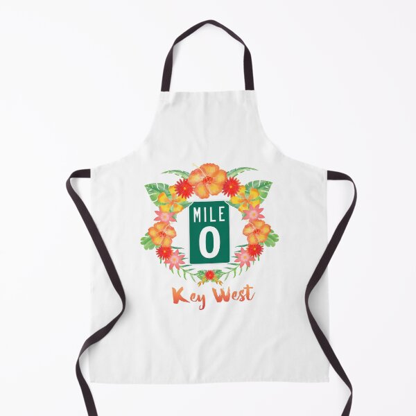 Item preview, Key West Florida Tropical Flowers Mile Zero 0 designed and sold by SpookshowDesign.