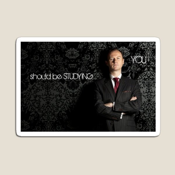 Item preview, Go Study-Mycroft Holmes v2 designed and sold by kinderberry.