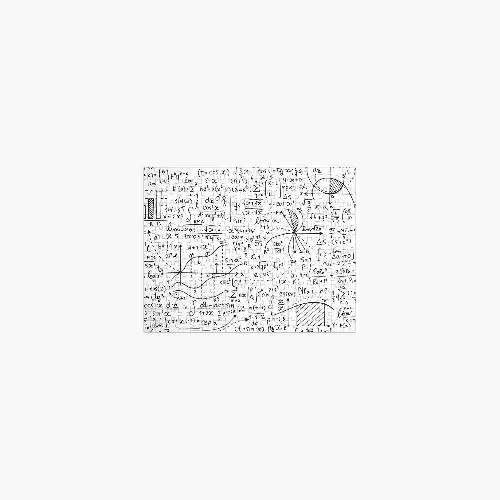Math Equations and Mathematical Patterns Jigsaw Puzzle