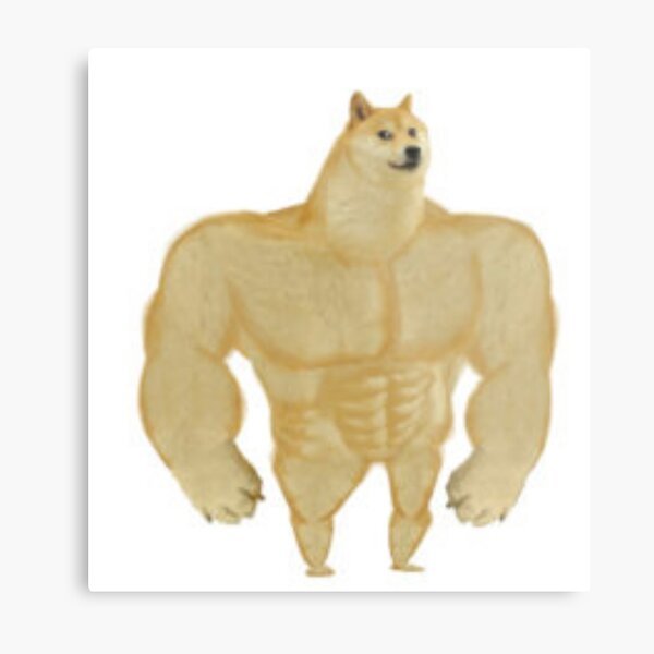 Funny Doge Wall Art Redbubble - le roblox gear has arrived dogelore