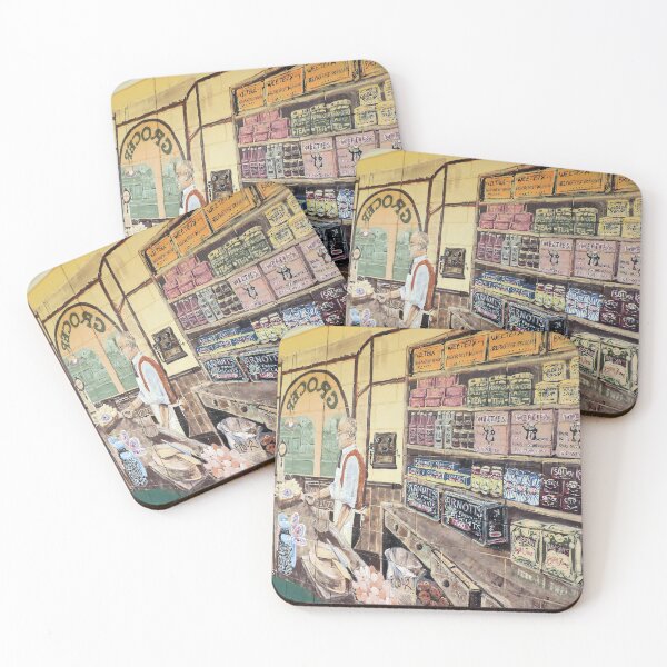 Item preview, Mural - T & W Johnson - Grocer designed and sold by Marilyn Harris.
