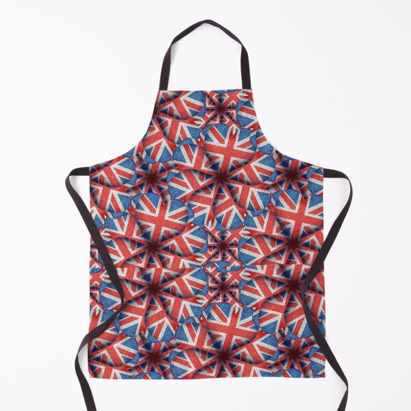 Item preview, Heart Shaped England Flag Pattern Design designed and sold by DFLC Prints.