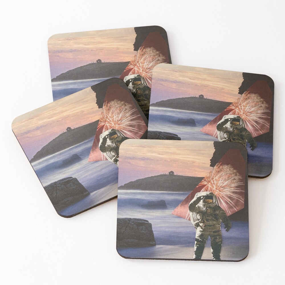 Item preview, Coasters (Set of 4) designed and sold by RICOLLAGE.