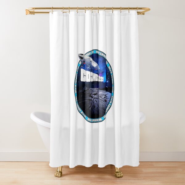 SPACE: 1999 GENERIC 14B Shower Curtain