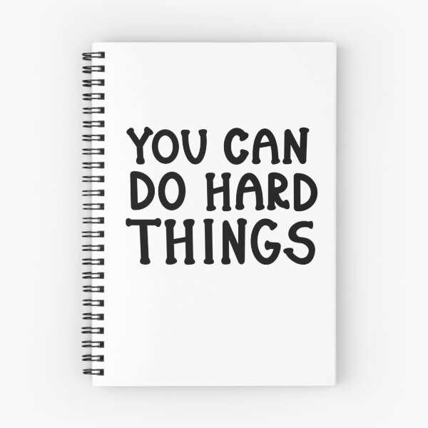 Item preview, "You Can Do Hard Things" (Ksnav) Sticker designed and sold by gsnavelydesigns.