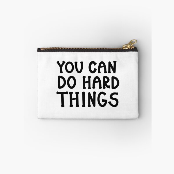 Item preview, "You Can Do Hard Things" (Ksnav) Sticker designed and sold by gsnavelydesigns.