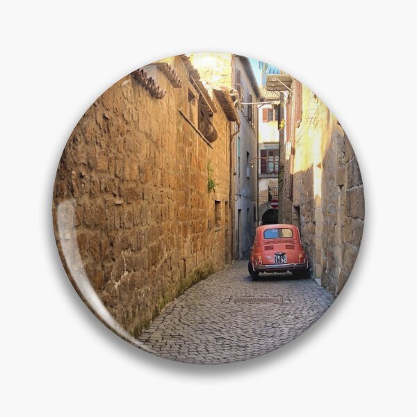 Item preview, Red Car in Italian Laneway designed and sold by withkath.