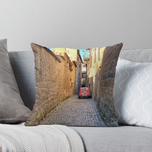Item preview, Red Car in Italian Laneway designed and sold by withkath.