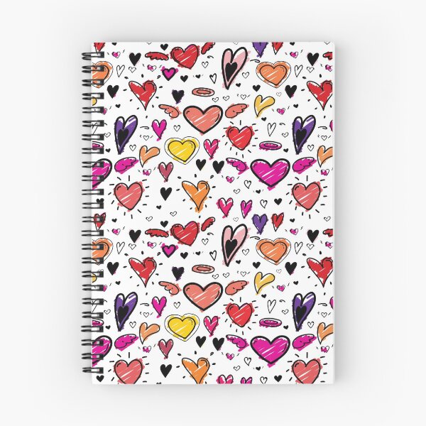 Item preview, Cute Funny Cartoon Lovely Hearts Doodle Art Design designed and sold by Poshtart.