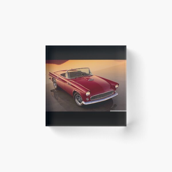 Ford thunderbird Acrylic Block