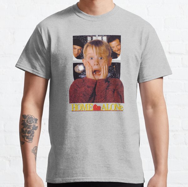 Home Alone Film Xmas Tee Top Christmas McCallister Home Security T-Shirt