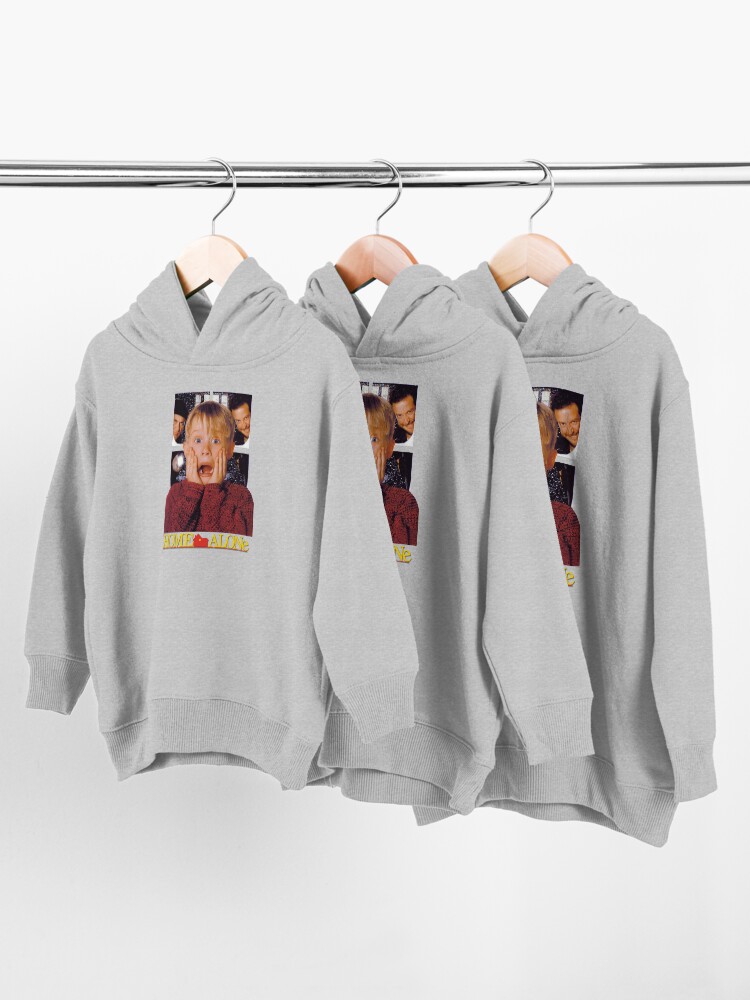Alternate view of Home Alone Toddler Pullover Hoodie