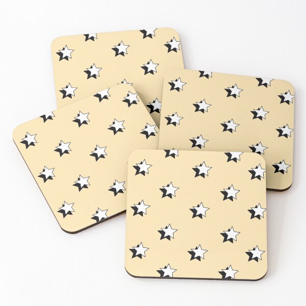 Item preview, Aesthetic Pastel Yellow Stars designed and sold by millafrlan.