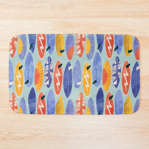 Item preview, Surfboard blue  designed and sold by Lidiebug.