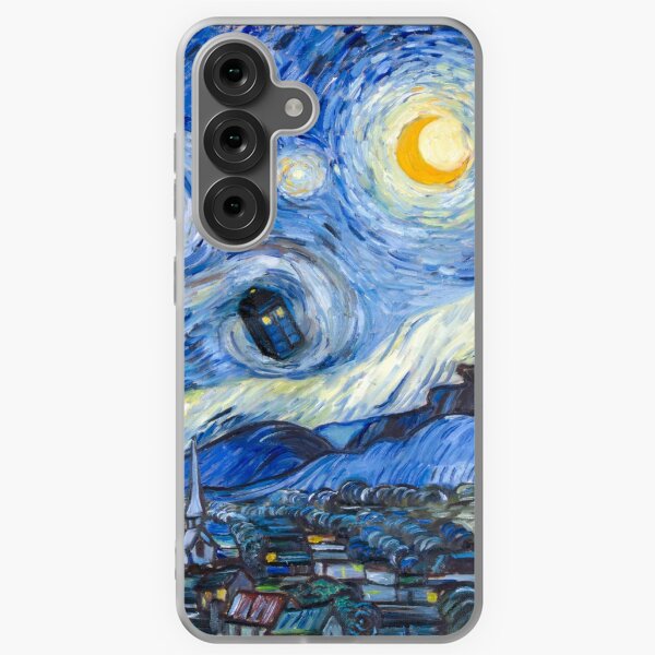 Item preview, Starry Night with Tardis designed and sold by Theresa  Pisani.