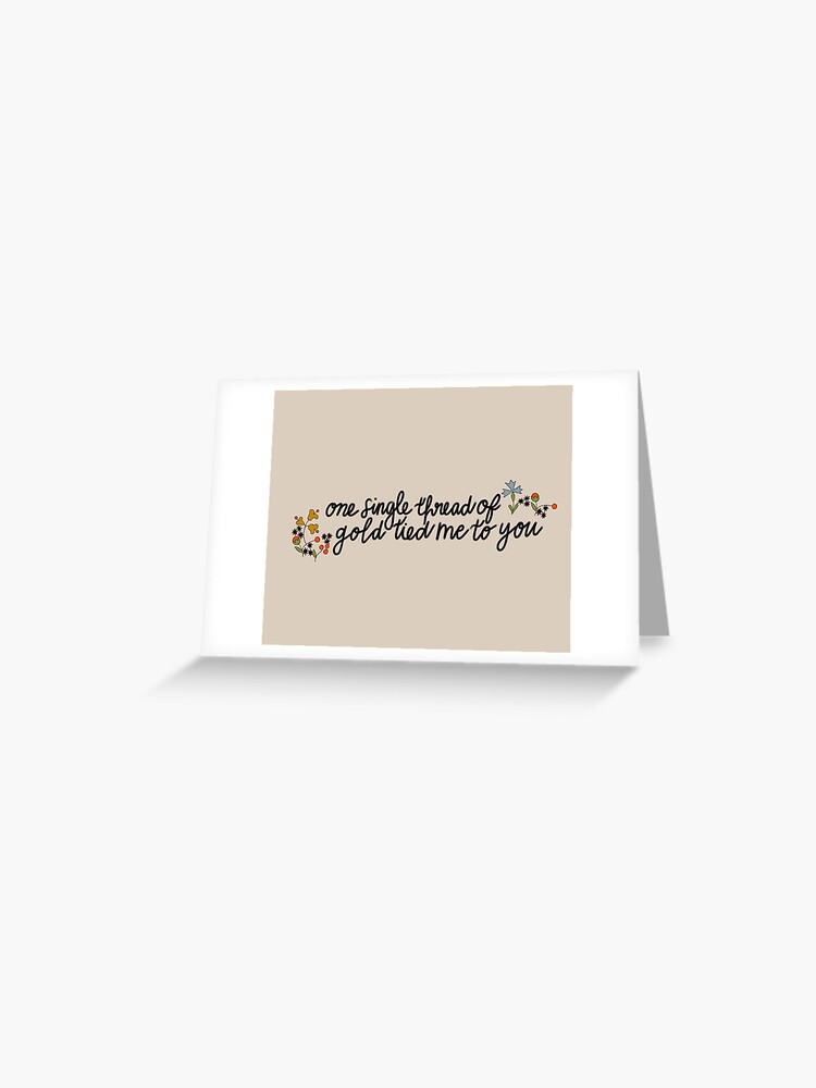 taylor swift bracelet | Greeting Card