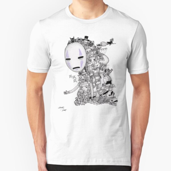 Hayao Miyazaki Tribute #2 Slim Fit T-Shirt