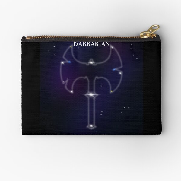 Constellation Barbarian Zipper Pouch