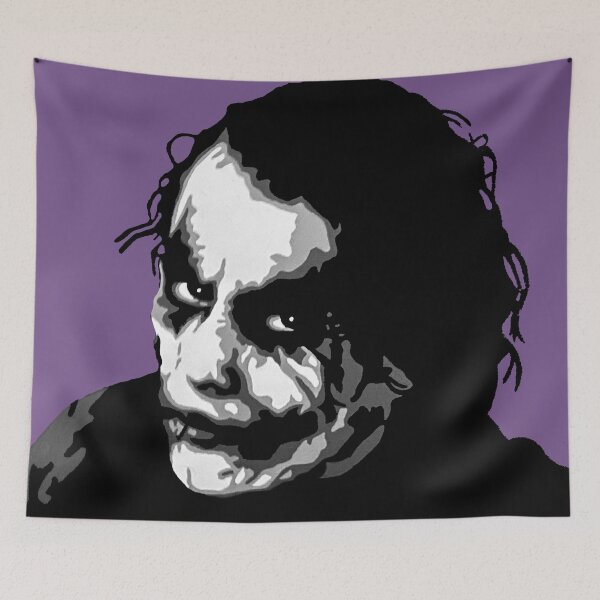 Item preview, Heath Ledger Black and White Portrait designed and sold by falloutalexa00.